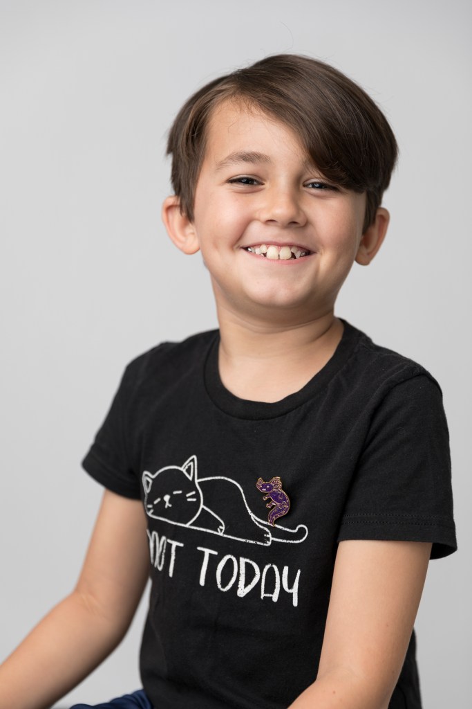 Pose 1 of 6 of a students fine art school photo gallery album.  Students typically receive 4-6 different expressions as part of their personal gallery.